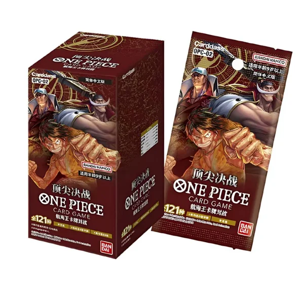 One Piece Card Game - Paramount War Booster Box (OP02) Chinese - 1 Booster Box (24 Boosters)